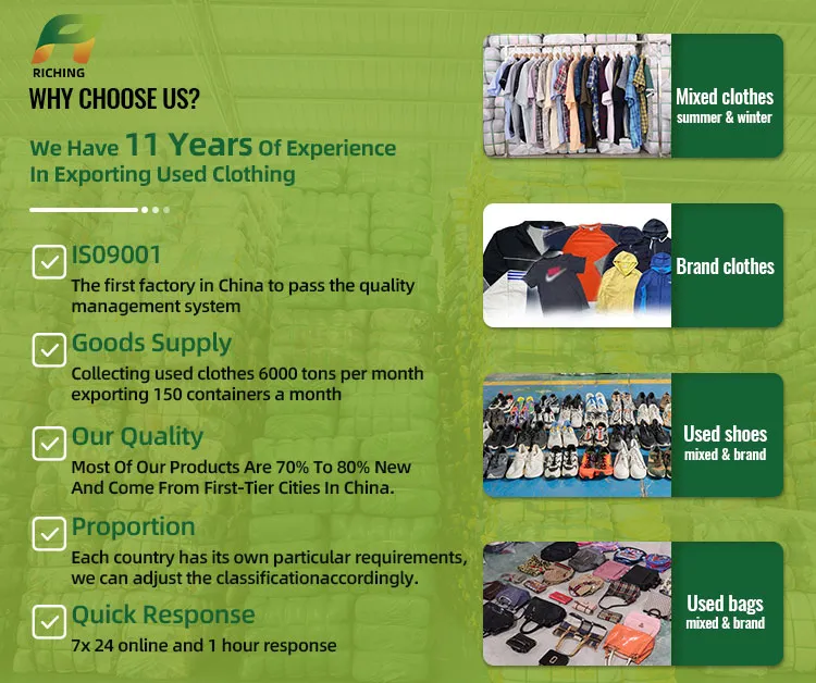 Grade A & B Used Clothes