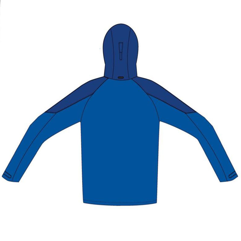 Modern Design Blue Color Jacket Men Worker Casual Coat Outerwear Jacket with Hooded