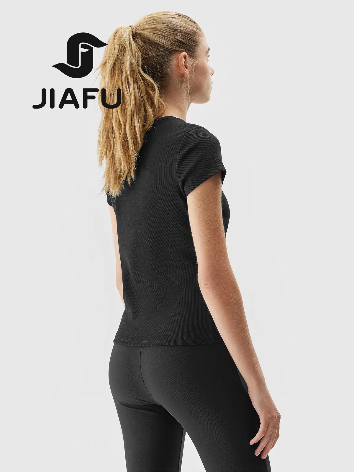 Hot Sale Women Casual Wear Comfortable Slim Fit Short Sleeve T-Shirt