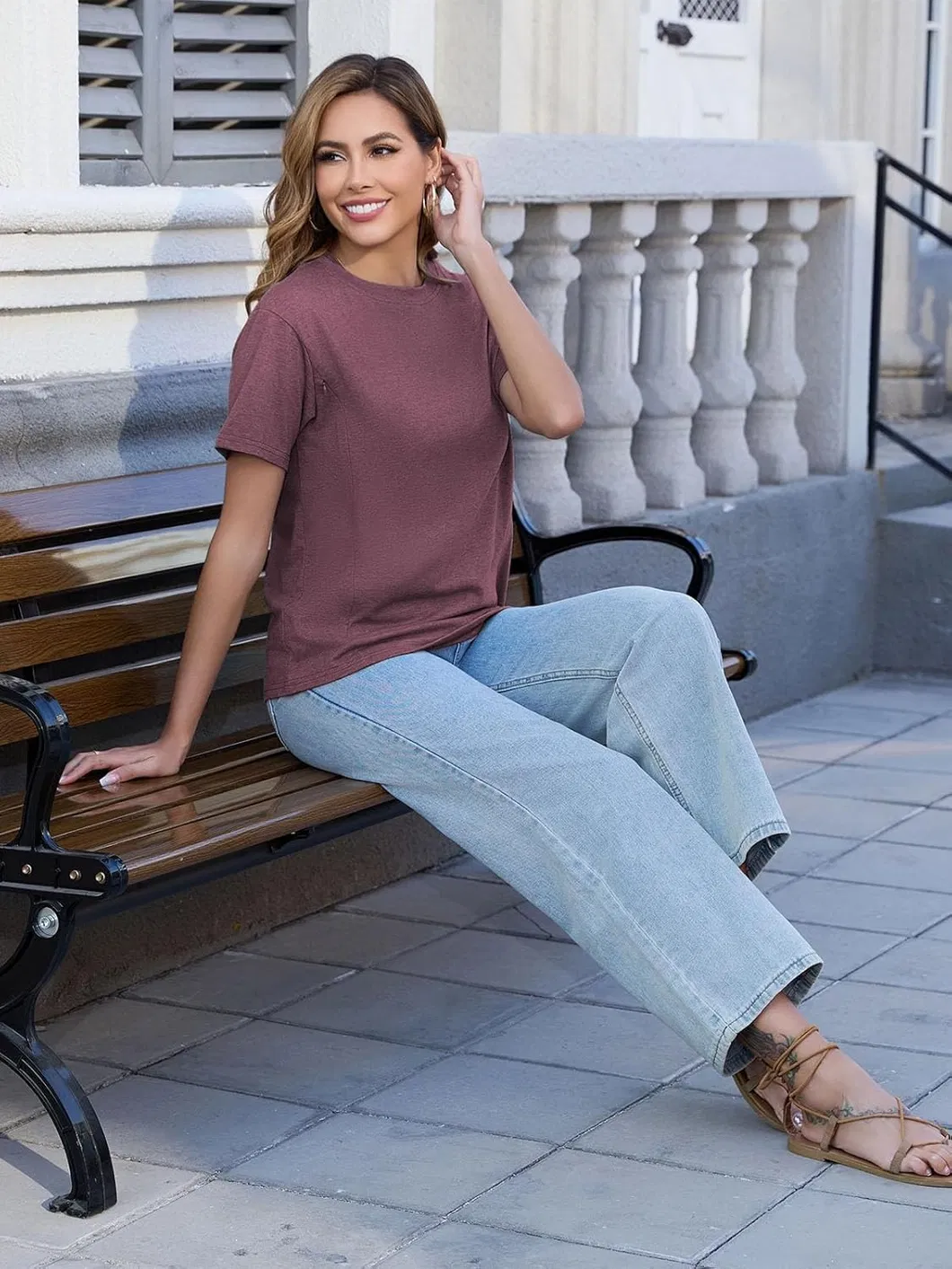 Maternity Clothing Back View