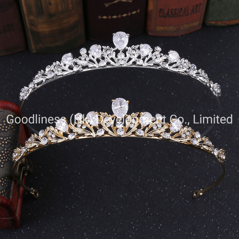 Rhinestone Royal Crystal Tiaras Crowns Fashion Bridal Princess Hair Accessories