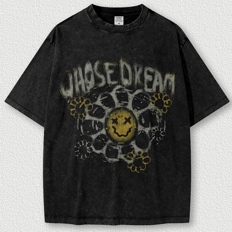 Hot Sell Streetwear Heavy Industry Water Washed Drop Shoulder Clothes