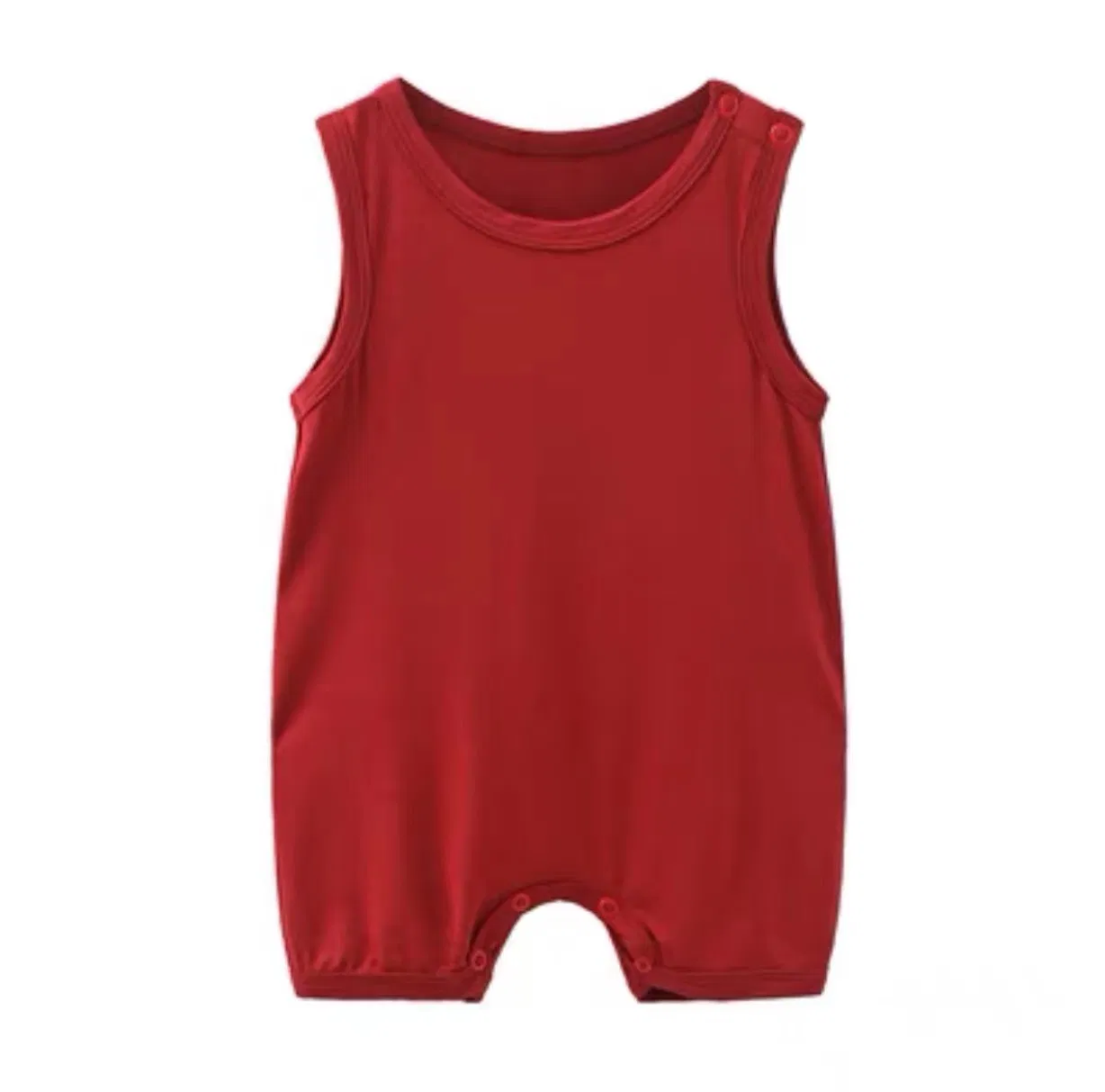 Baby Onesie Infant Short-Sleeved Summer Pajamas 95% Viscose From Bamboo 5% Spandex Children's Clothes