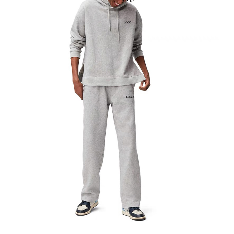 Custom Logo Vintage Streetwear Designer Clothes Tracksuit Men Sweatsuit Set