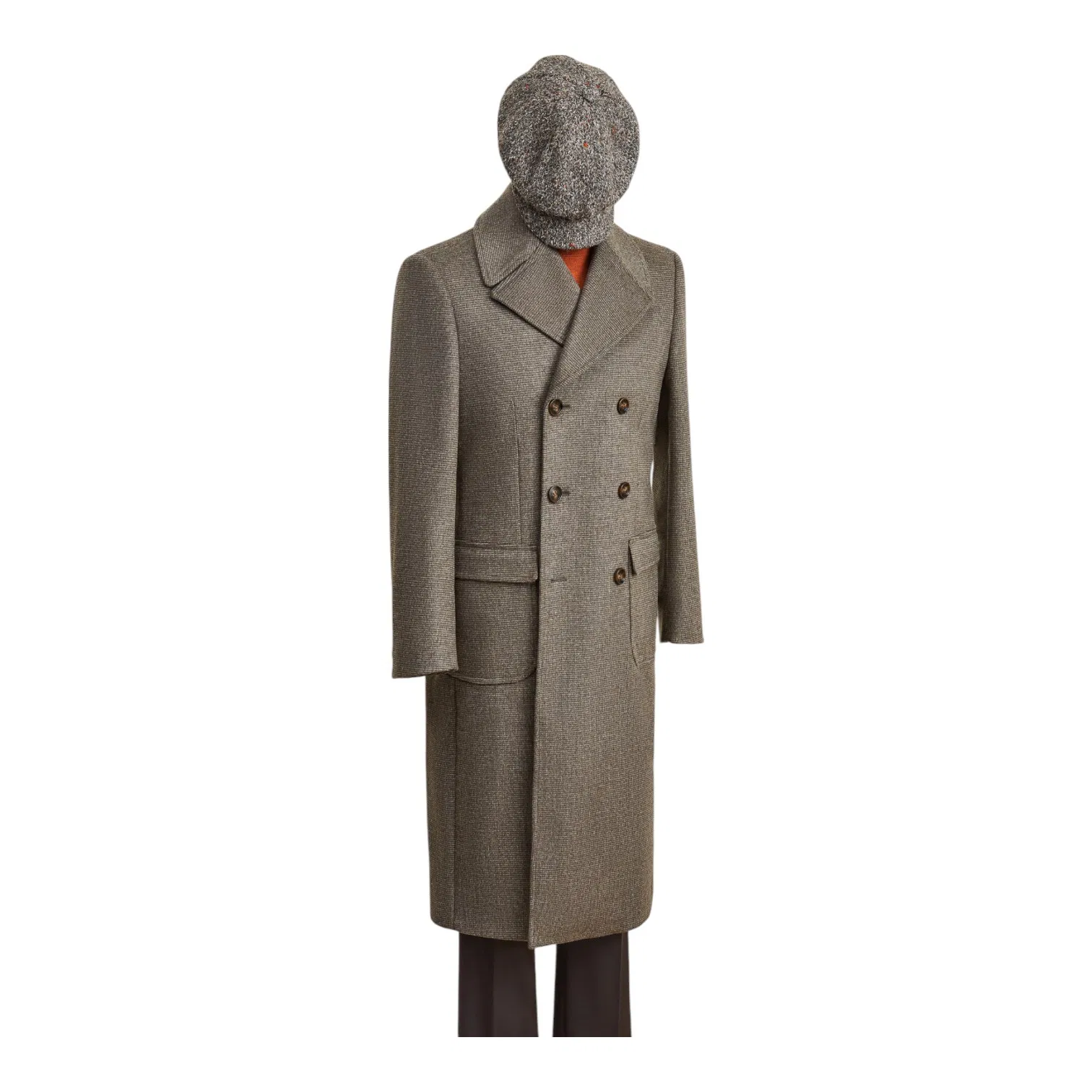 Lightweight Warmth Camel Custom Tailored for Casual and Business Wear Tailor Made Overcoat