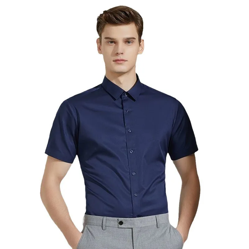 White Short Sleeve Shirt Detail 2