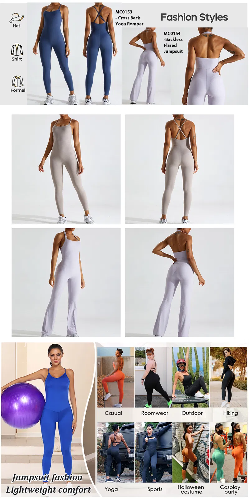 Tennis Jumpsuits