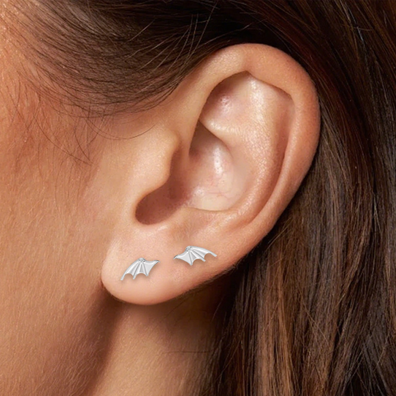 Devil's Wing Accessories Halloween Party Lip Stud Fashion Jewelry Piercing Accessories