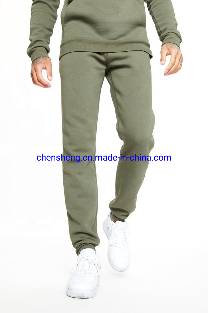 Custom Men Pullover Tops and Bottoms Kangaroo Pocket Tracksuits for Sports Jogging Wear Outdoor Casual