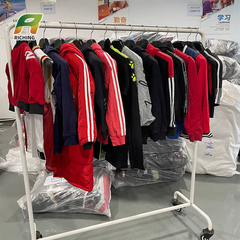 Clothes Second Hand Jean Jacket Used Clothing in Bales Short Denim Skirt Bale Used