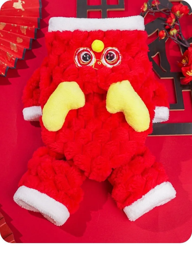 Pet Dragon Costume 3