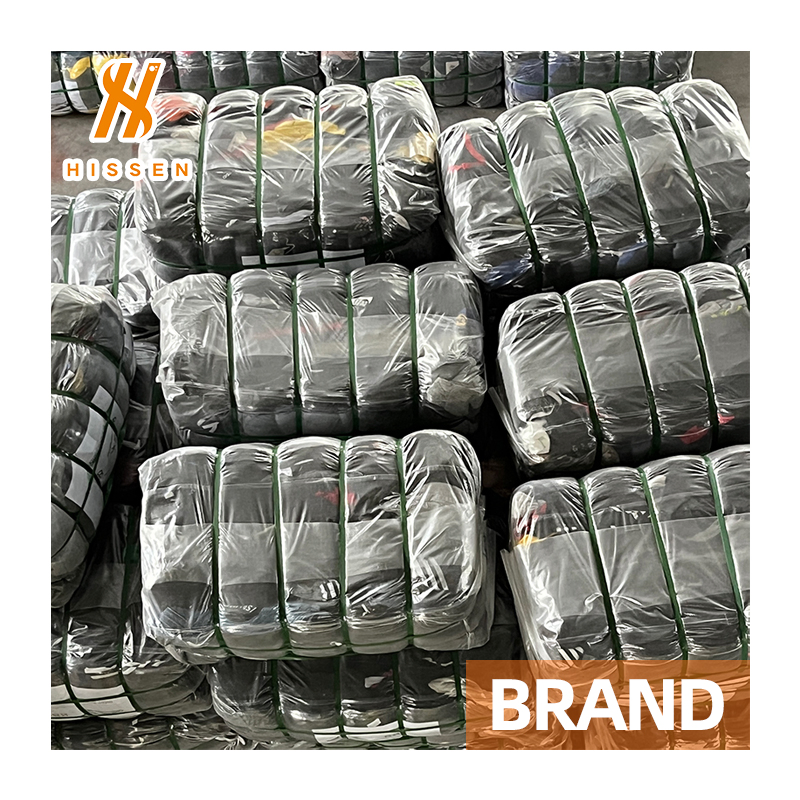 China Wholesale Men's Denim Suspender Overalls Second Hand Export Clothing, Used Branded Items