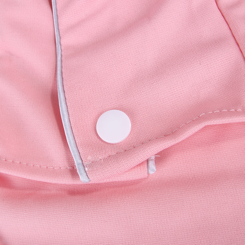 Soft Comfortable Fastener Nightdrees Dog Sleepwear Apparel Pet Clothes