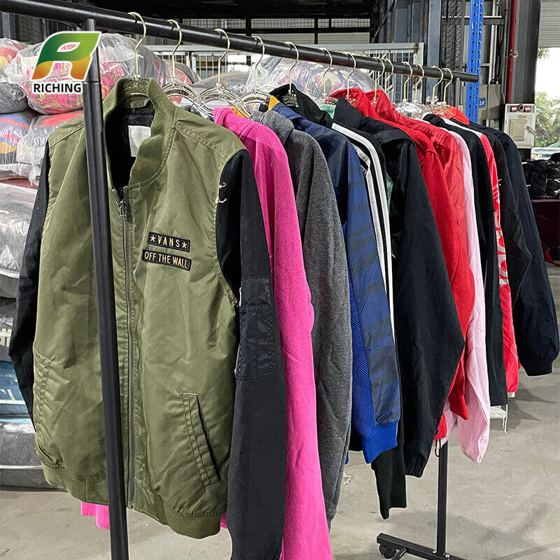 Clothes Second Hand Jean Jacket Used Clothing in Bales Short Denim Skirt Bale Used