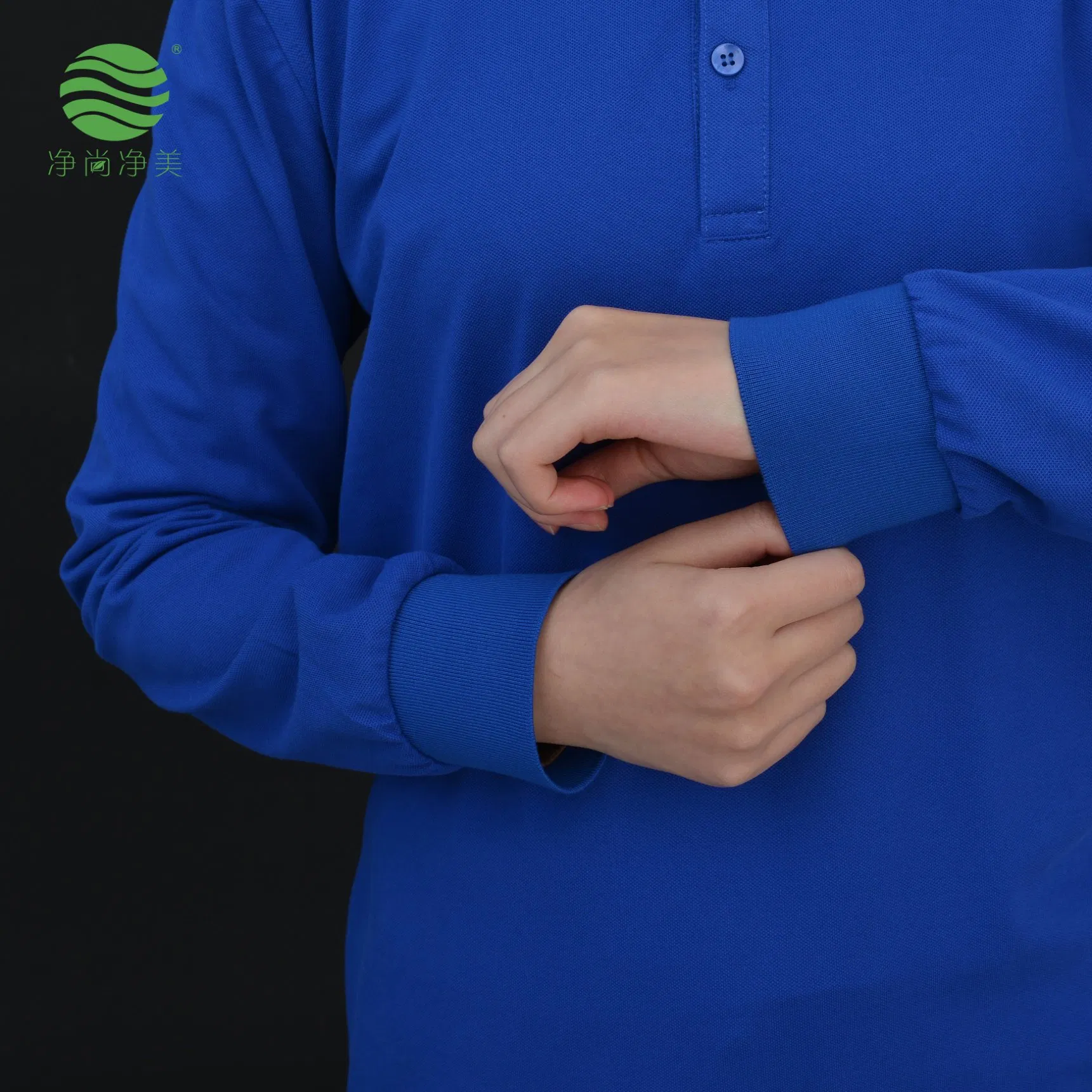 Long Sleeve Polo Workwear for Business Wear with Custom Logos