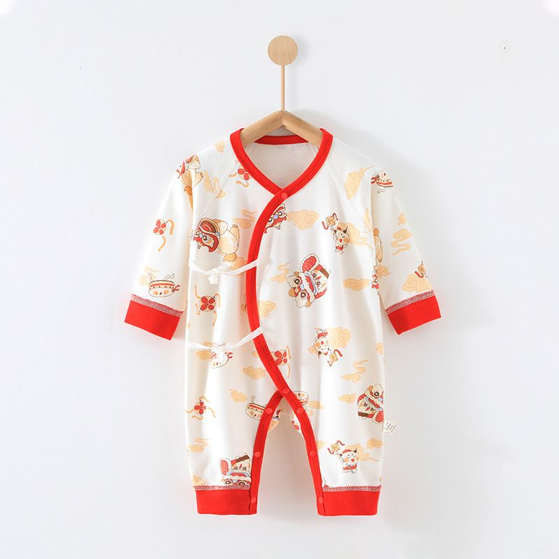 Factory Selling Newborn 0-6 Month Cotton Baby Clothes for Autumn and Winter Clothes Jumpsuit