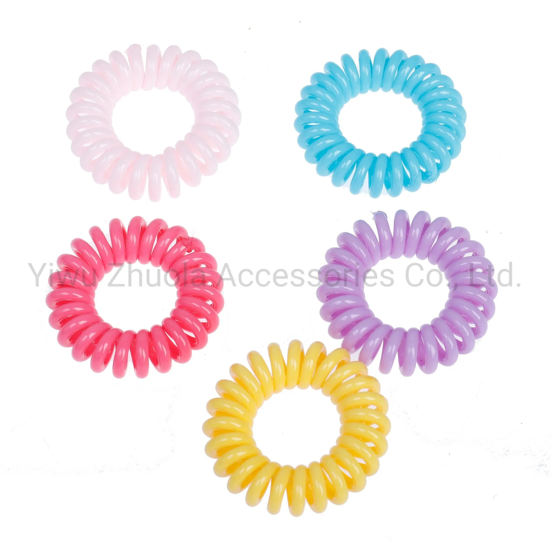 Fashion Telephone Wire Elastic Hair Ring Accessories for Women