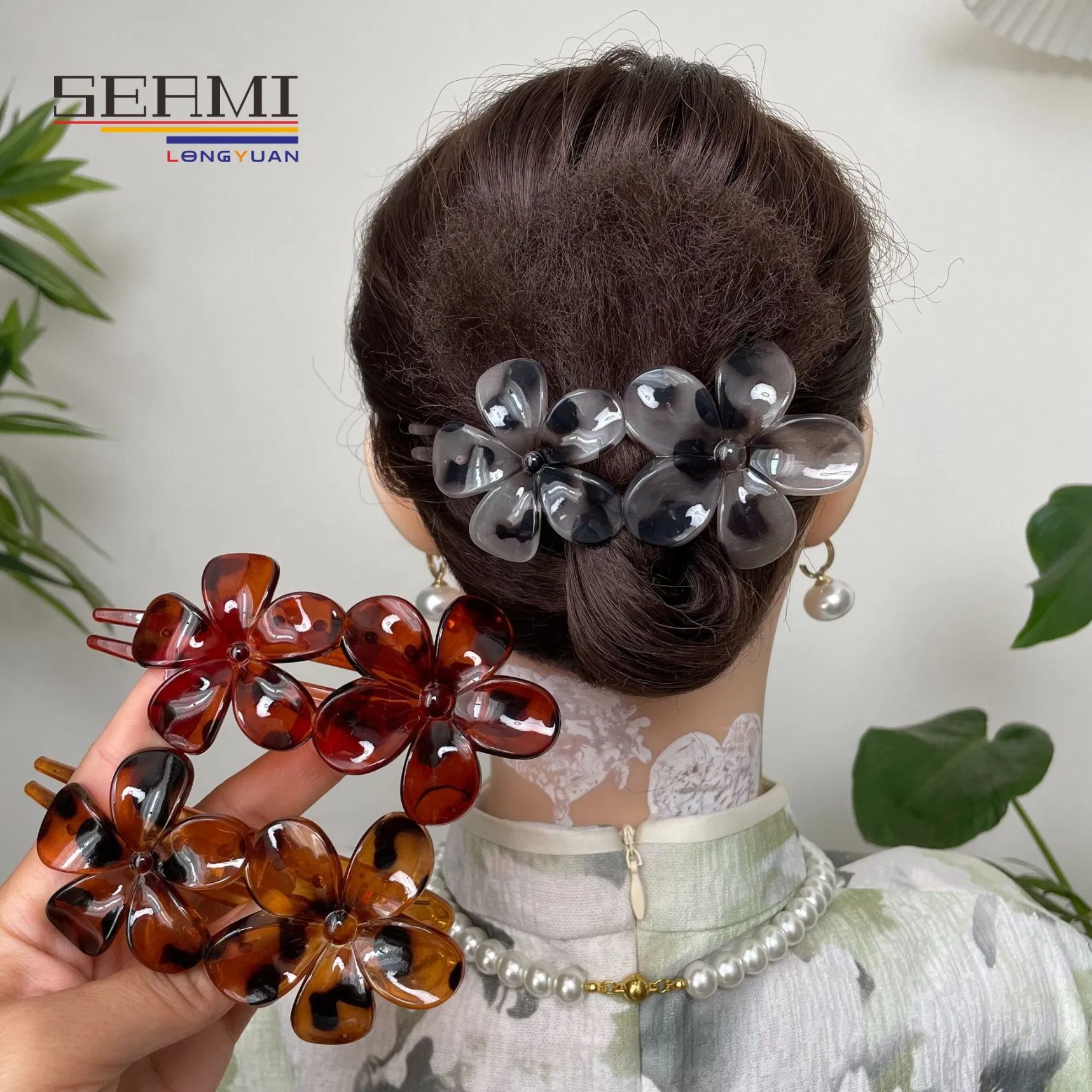PC Dainty Glittery Elegant Fashion Hair Accessory for Daily Makeup