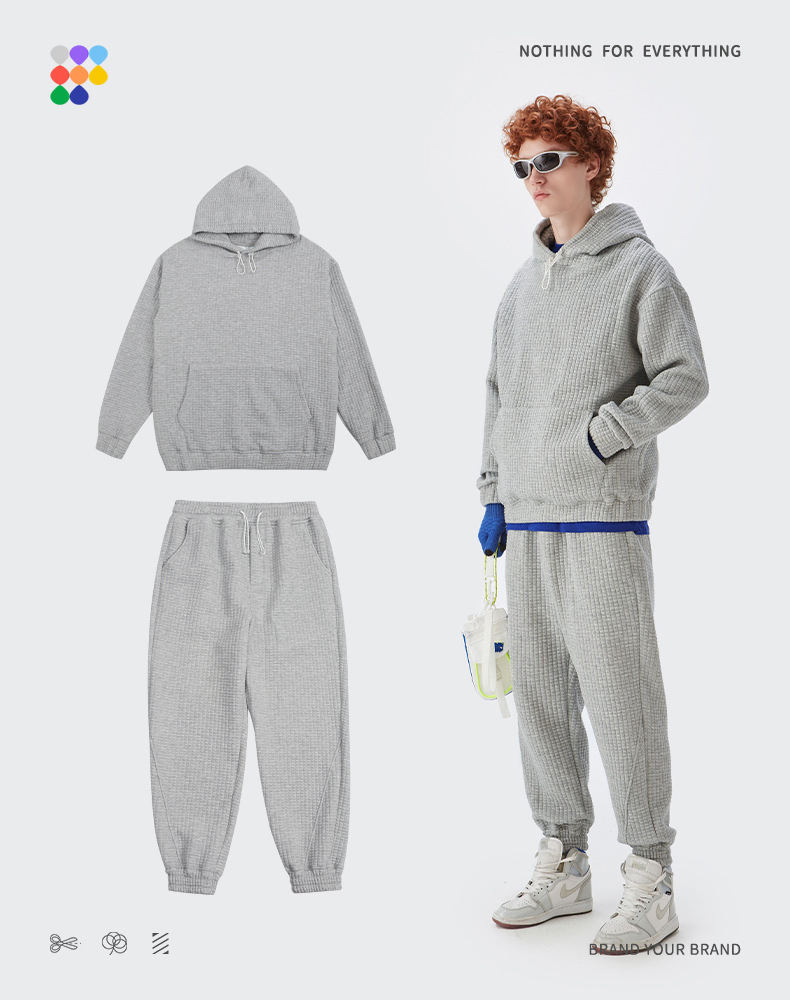 Women's Tracksuit Hooded Two Piece Set Oversized Hoodies Jogger Pants Sets Casual Lady Sportswear Suit Ladies Wears Clothing