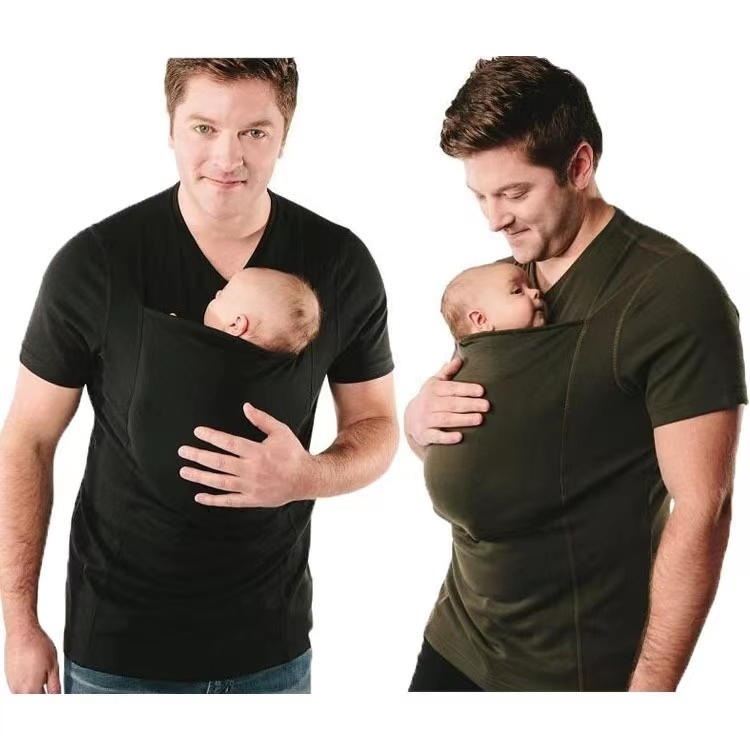 Kangaroo Daddy Maternity Clothes Mix Bamboo &amp; Organic Cotton Short Long Sleeves