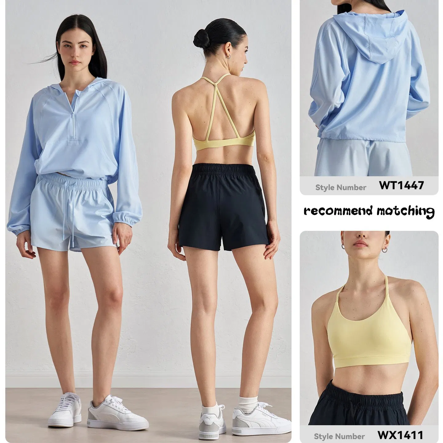 Stylish Comfortable Woman Yoga Gym Fitness Set Soft Breathable Casual Leisure Sports Wear Street Fashion Athleisure Clothes