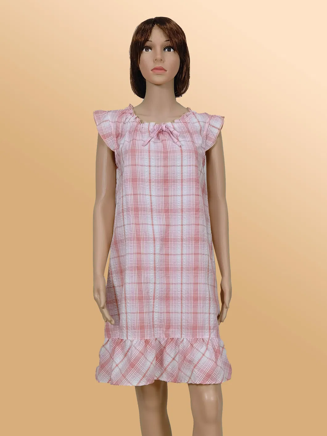 Woman's Dress Seersucker 2