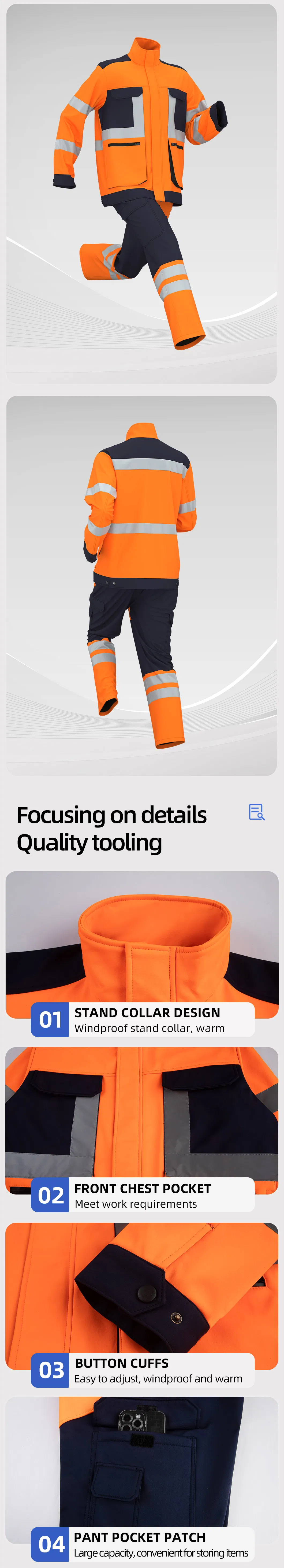 Work Uniforms Detail 4