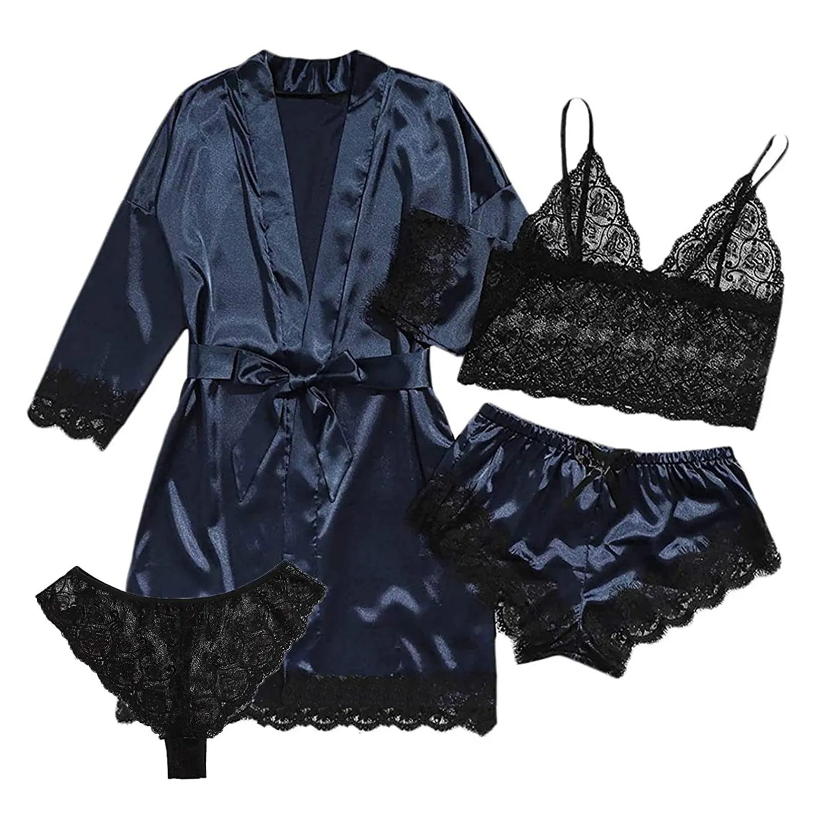 Luxurious Silk Nightwear Robe for Ultimate Comfort and Style Sleepwear Robe Pajama
