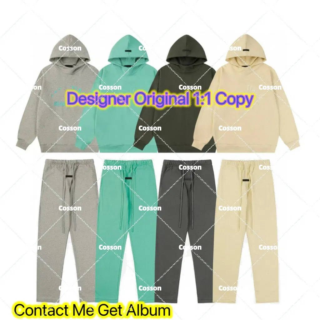 Mens T Shirts Hoodies Letter Print Zipper Design Section Long Sleeve Round Neck Loose Sweater White Gray Cotton Streetwear Clothing 5A Oversized Crewneck Df90