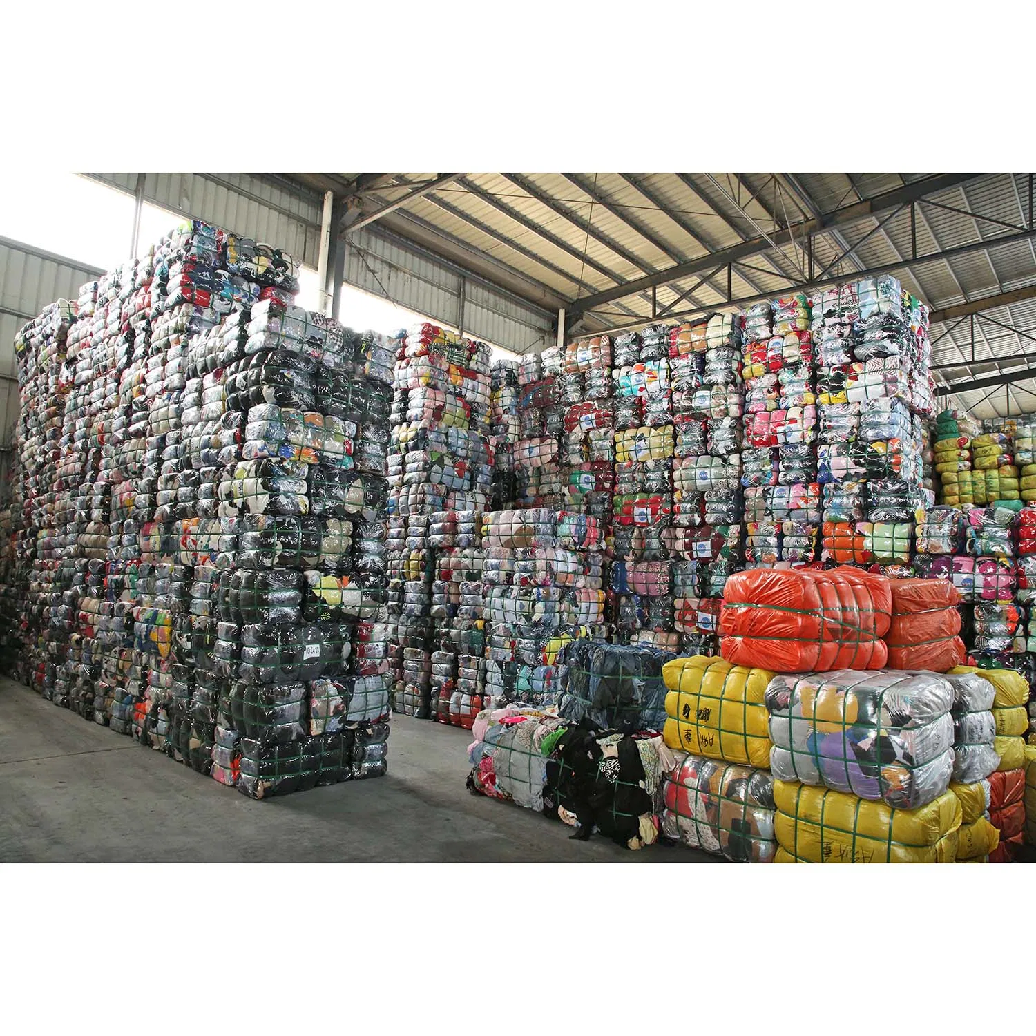 Grade a Secondhand-Clothes Bundle UK 45kg Bale Winter Used Clothes and Shoes Container for Man Ladies and Children From China