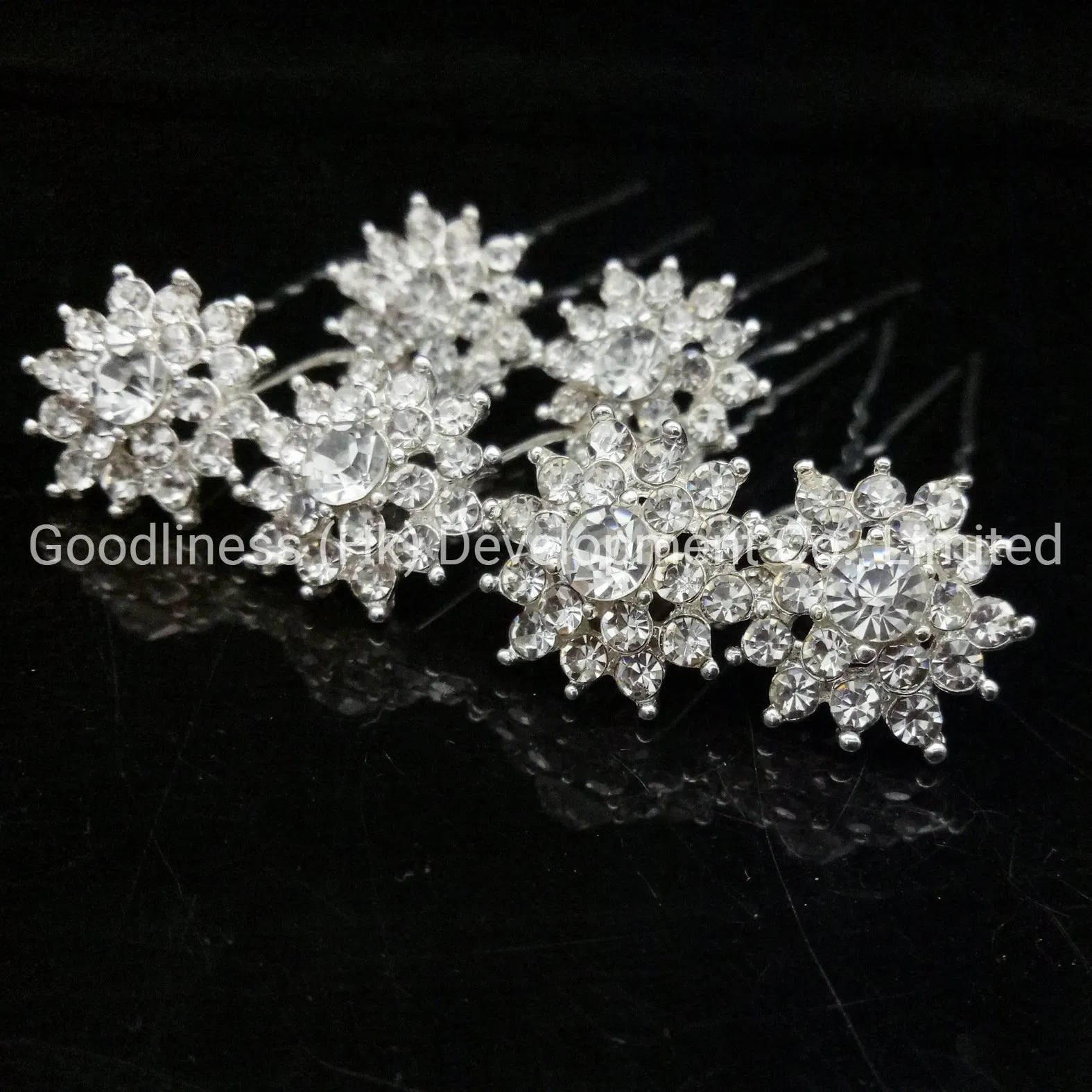 Pearl Set Diamond Single Drill Pin Hair Needle Headdress Fashion Accessories