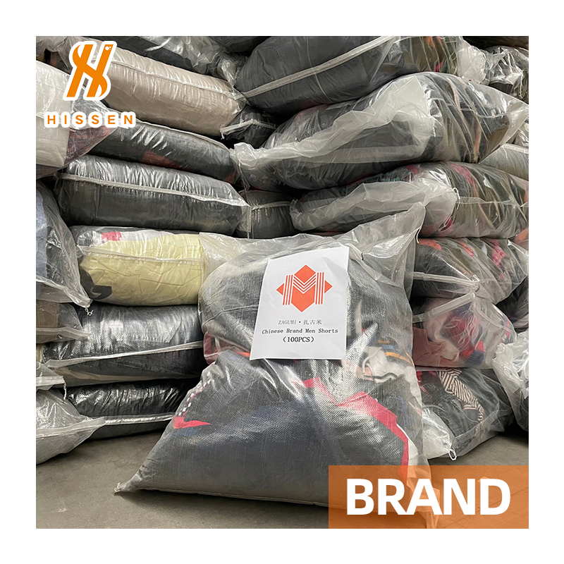 Summer Women's Blue Denim Suspender Skirts Short: Second Hand Ladies' Clothes for Sale in Bales in Europe Used Brand Clothes