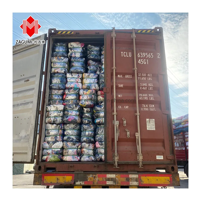 Wholesale 45kg Mixed Summer Used Clothes in Bales Adult Children Second Hand Clothes Used Clothing