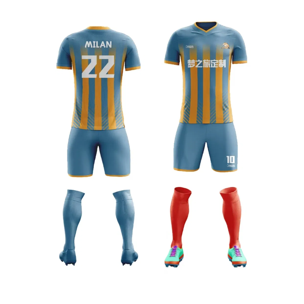 Personalized Soccer Jersey: Designer Football Apparel with Custom Logo