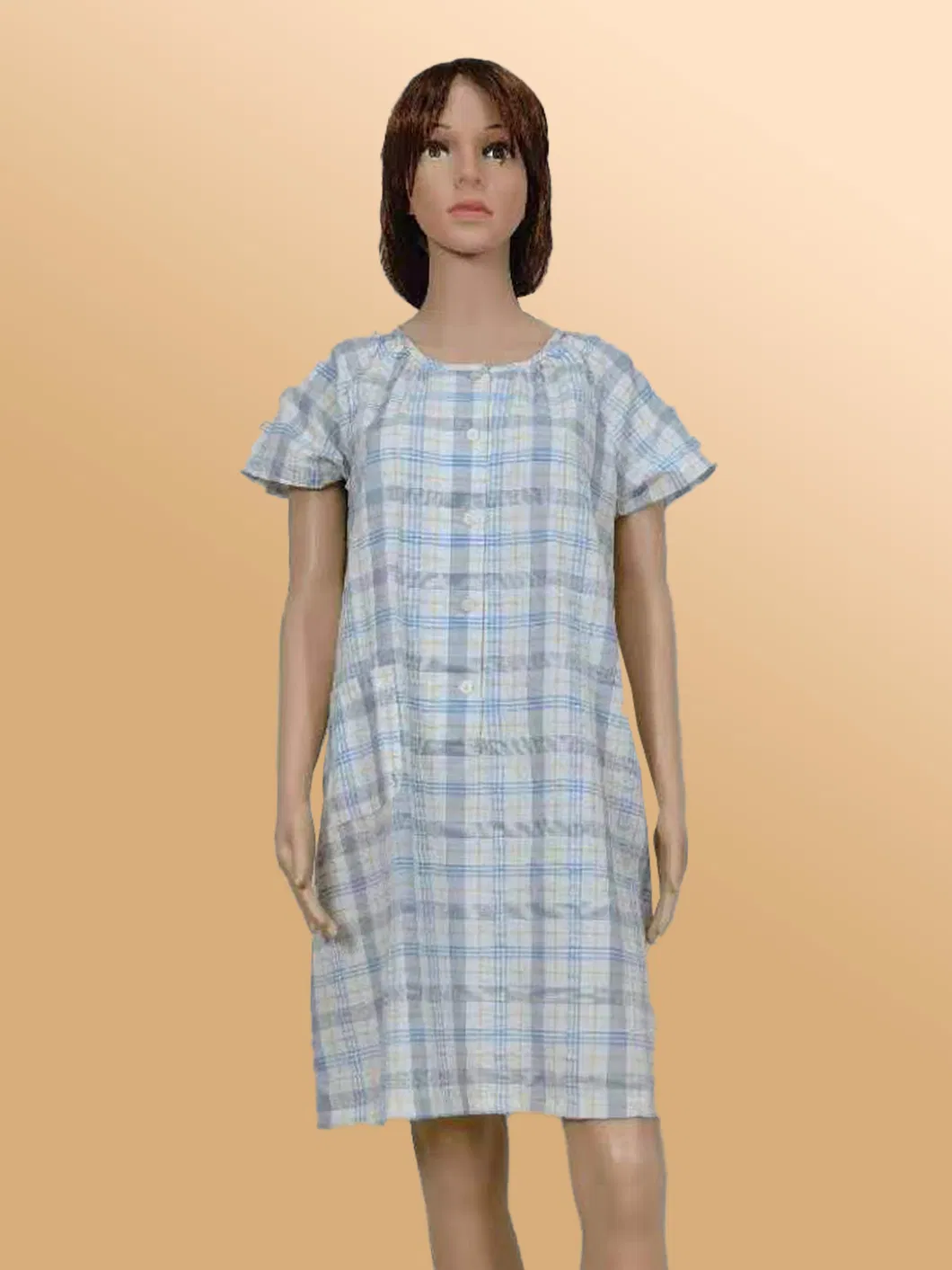 Woman's Dress Seersucker 6