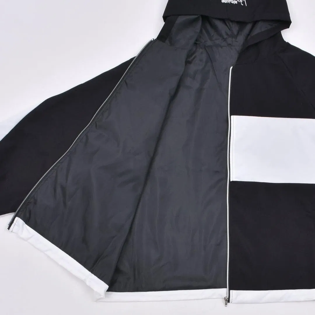 High Quality Jacket Embroidered Patchwork Long-Sleeve Coat for Stylish Winter Outerwear Zip-up Jacket for Men and Unisex