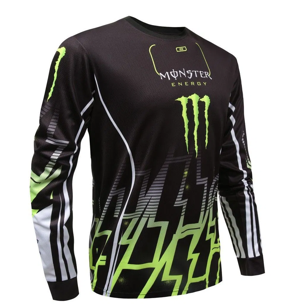 Racing Jersey T Shirts Fishing Clothes Flame-Retardant Jersey Sportswear Breathable Quick Drying Round Neck Quick Drying Clothes Tops Summer Clothes Windbreak