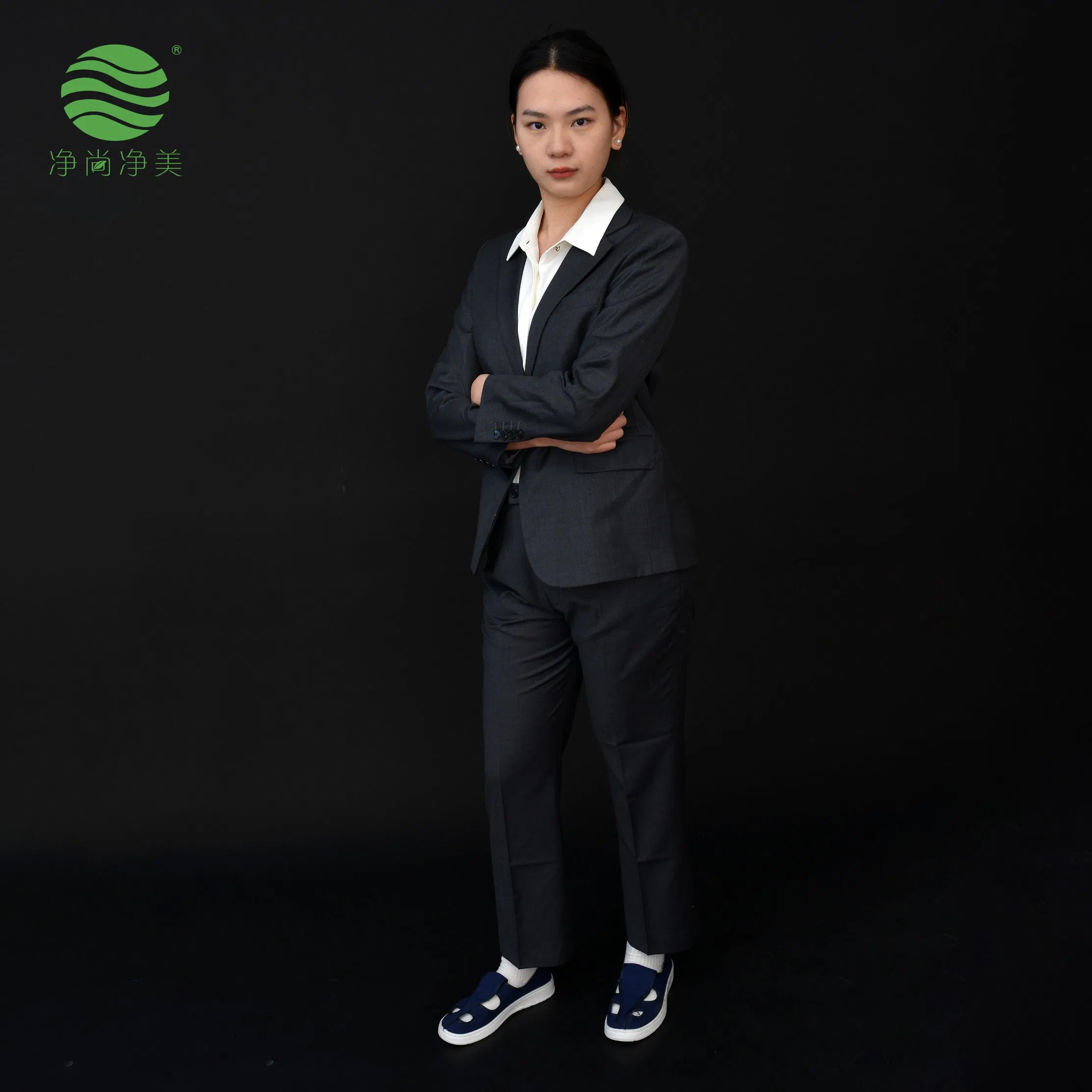 Jsjm1044-1 Factory Office Lady Formal Wear Clothing Female Uniform Women Workwear