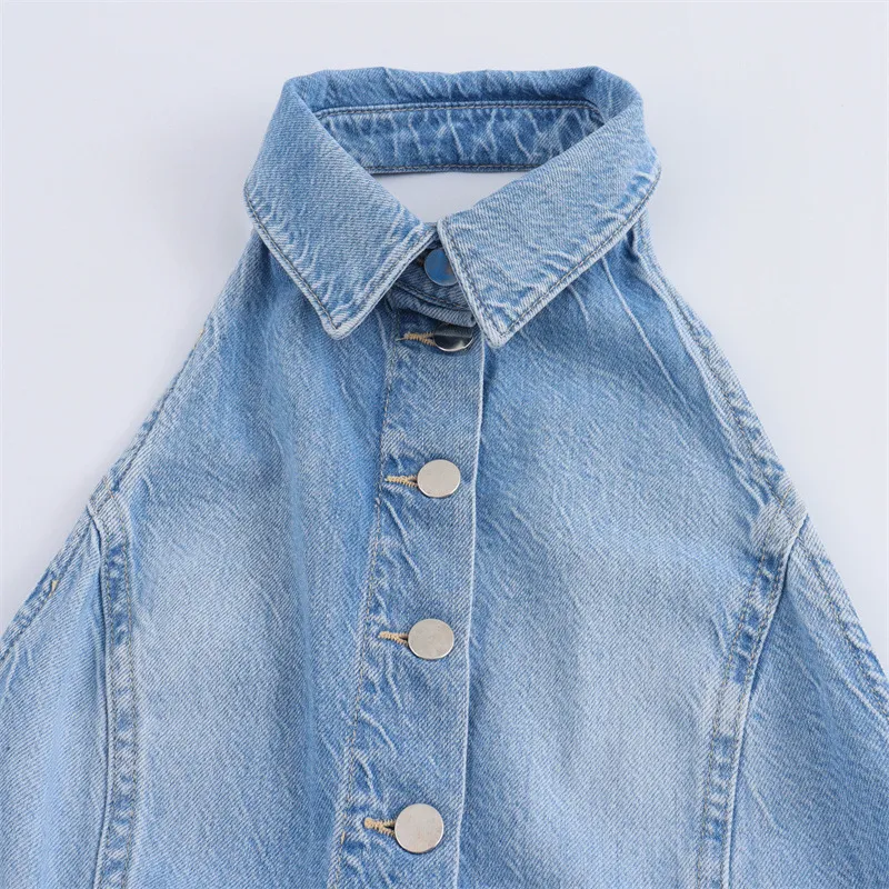 Denim Clothing Details