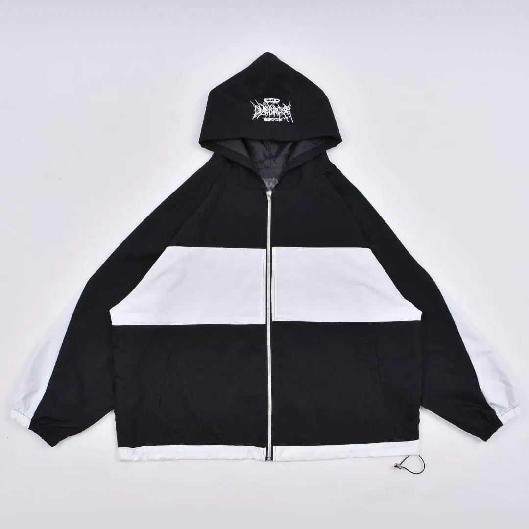 High Quality Jacket Embroidered Patchwork Long-Sleeve Coat for Stylish Winter Outerwear Zip-up Jacket for Men and Unisex