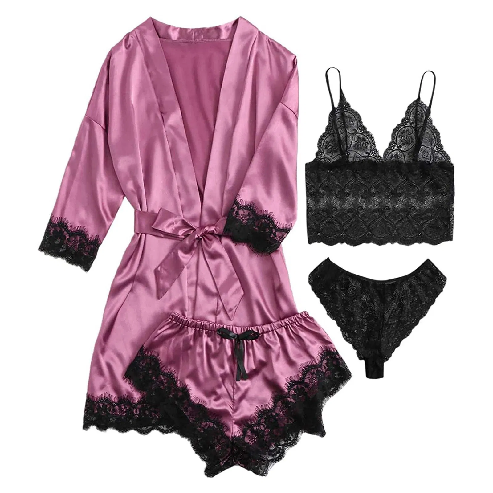Luxurious Silk Nightwear Robe for Ultimate Comfort and Style Sleepwear Robe Pajama