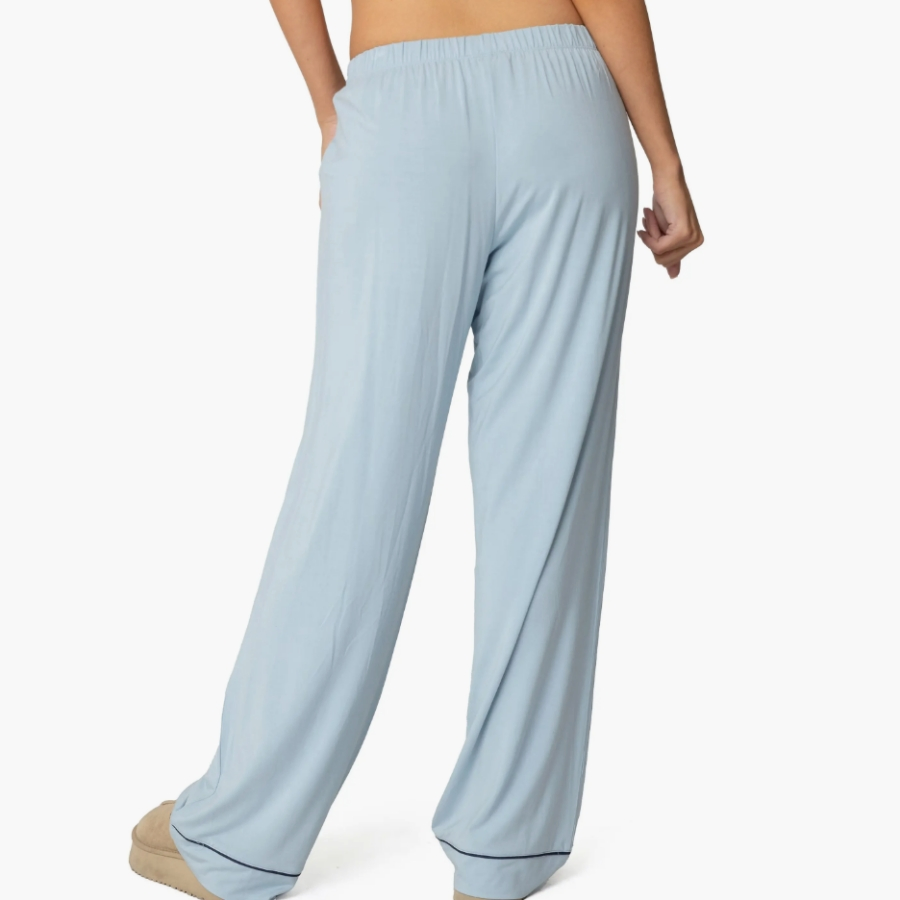 OEM Clothing Manufacturer Elegant Ladies Autumn Winter Loungewear Women's Sleepwear Set Custom Pyjamas Soft Breathable Solid Multi-Season Use Pajamas Set