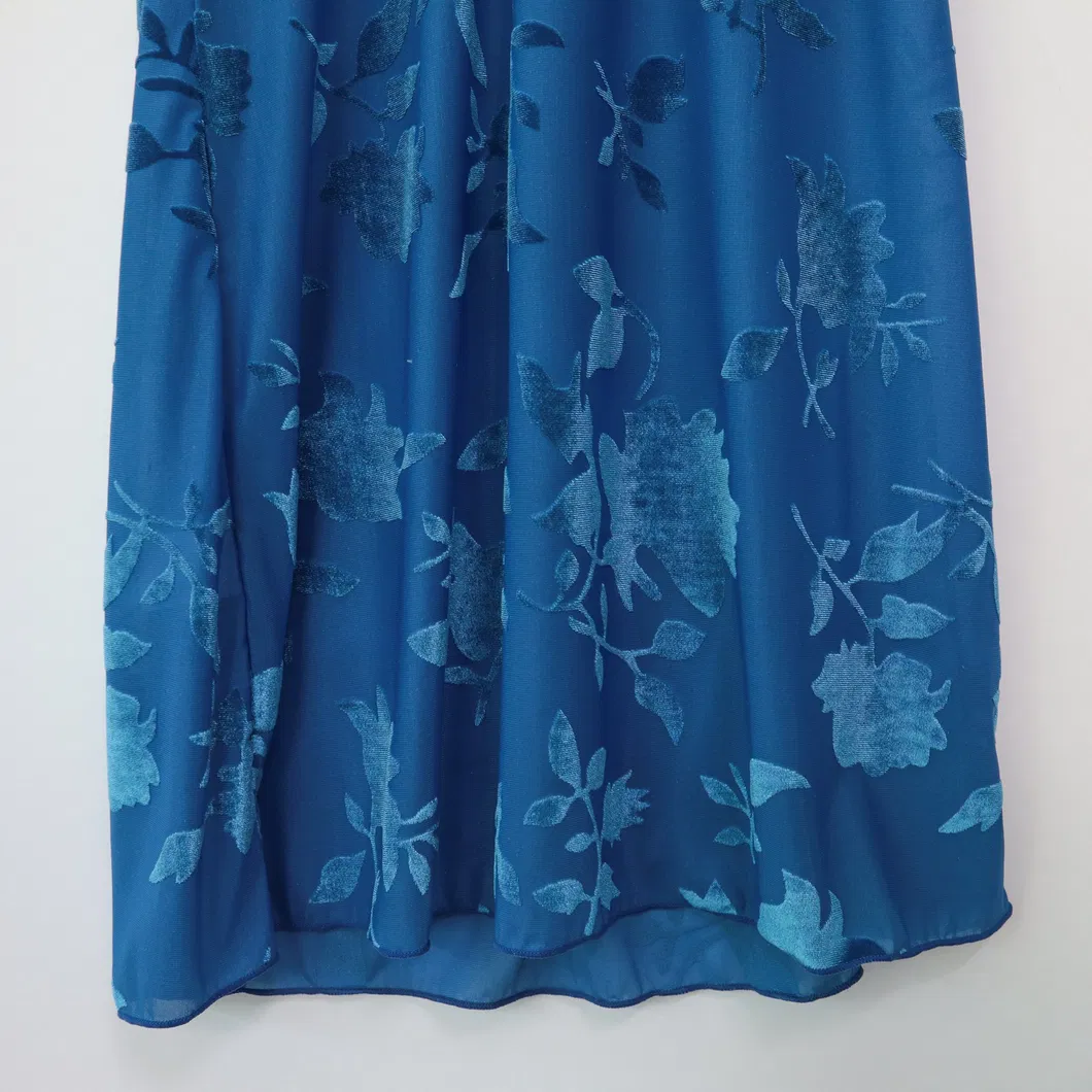 Blue Floral Pajamas View 5
