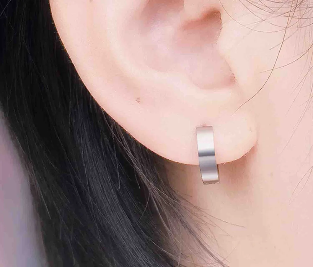 Pure Titanium Earring 11