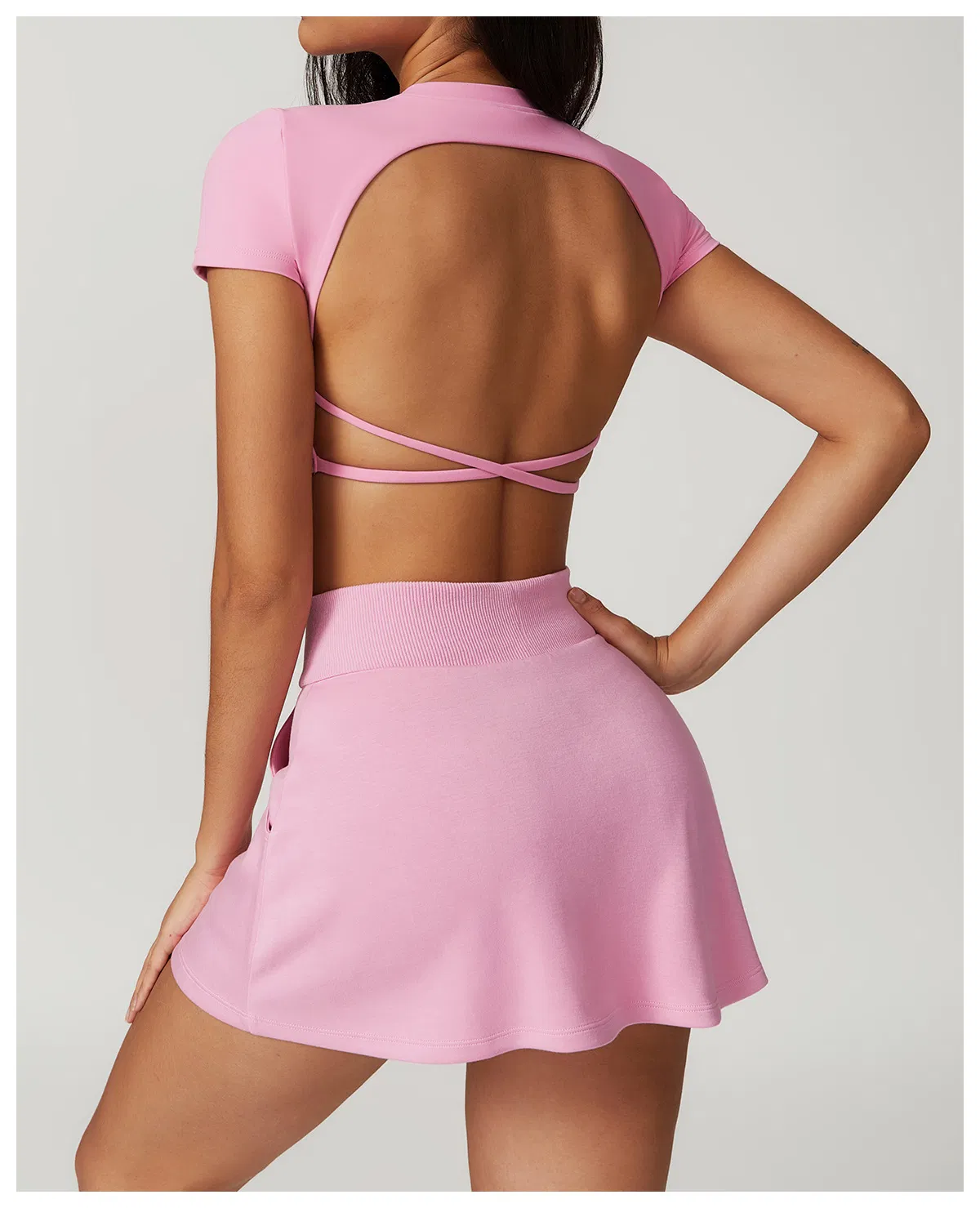 Tight Dryfit T-Shirts Sports Yoga Top Casual Running Sports T-Shirt Women's Fitness Short Sleeved Wear