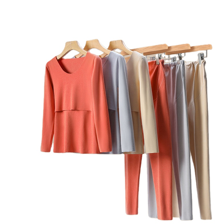 Factory Directly Maternity Wear Loungewear Set 2025 Pregnancy Clothes Office Latest Maternity Fashion Clothing for Women