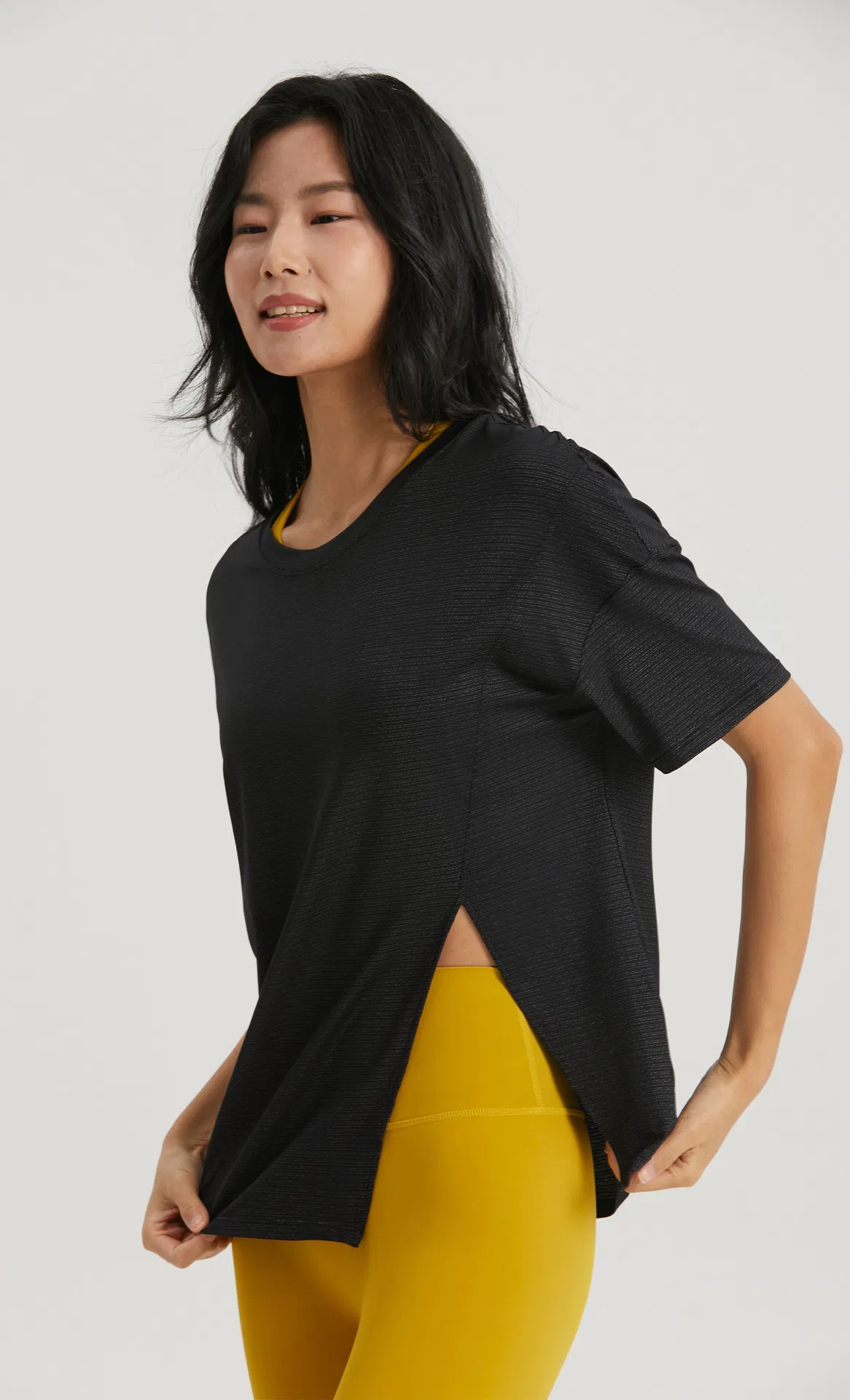 Yoga Sports Short-Sleeved Sexy Women Quick-Drying Fitness Clothes Running Casual Slimming Tops Exercise T-Shirts Gym Wear