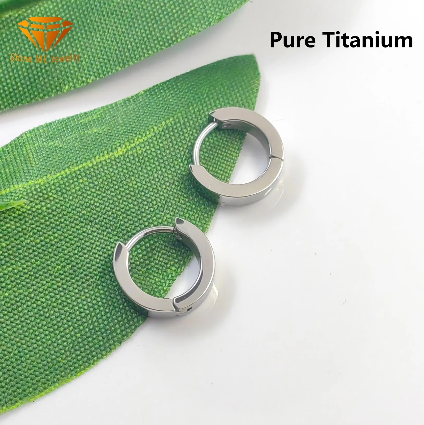 Pure Titanium Anti Allergic Non Rusting Ear Hole Care Titanium Alloy Earrings Ear Threads Medical Ear Piercings Accessories Ter001