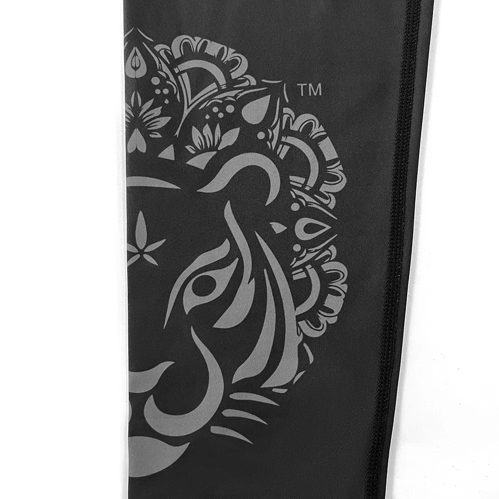 Women's High Waisted Logo Printed Sports Leggings Yoga Wear