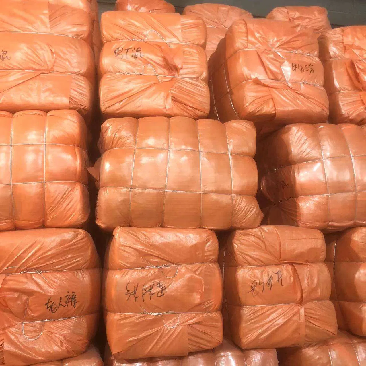 China Factory Unsorted Sorted Used Clothes Use Bales UK Jeans Second Hand Loose Wide Leg Pants Denim Pants for Women